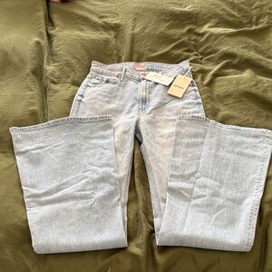 MOTHER Light Blue Flare Jeans